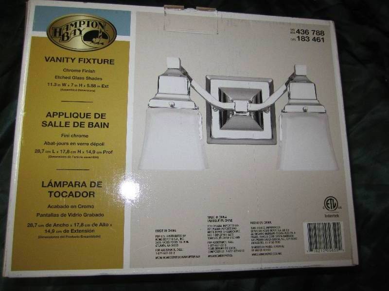 Hampton Bay Model # 05659 2-Light C...