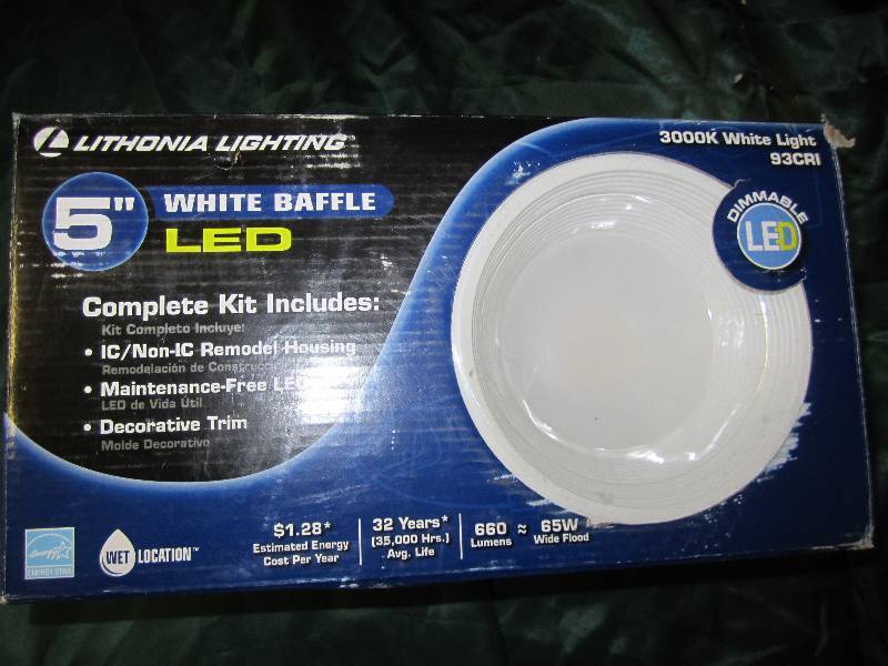 5 baffle LED light upgrade kit...