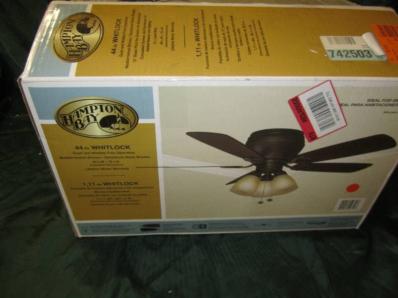 Hampton Bay Model # 52644  Whitlock...