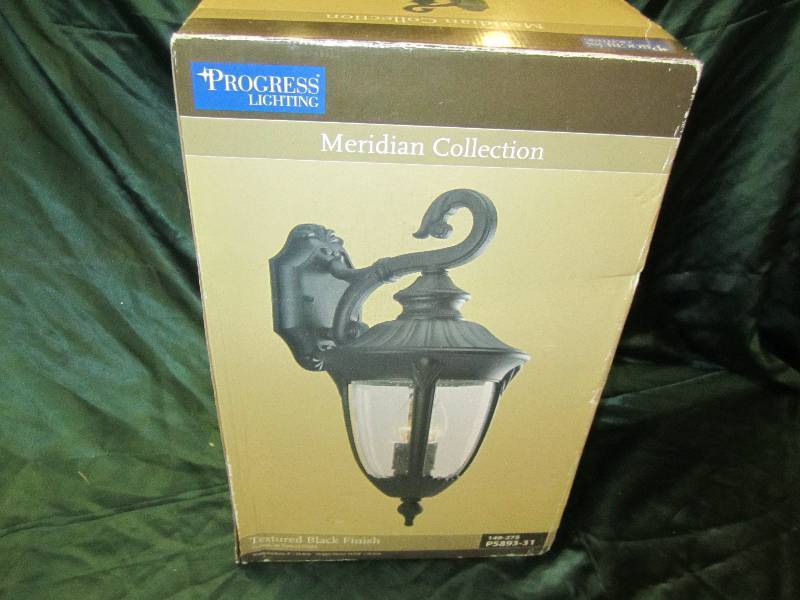 Meridian Collection black floodligh...