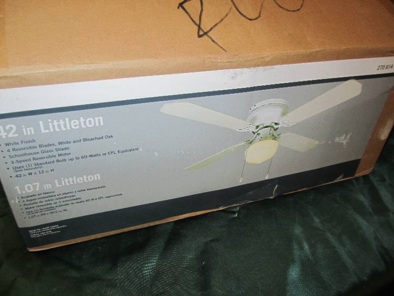 Hampton Bay Model # UB42S-WH-SH Lit...
