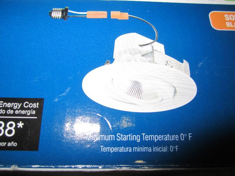 4 in. White LED Recessed Gimbal Tri...