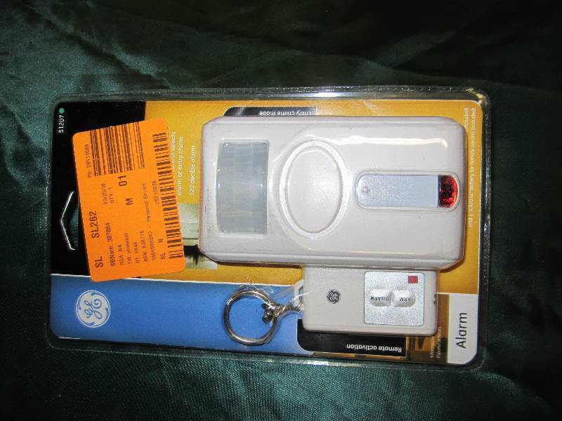 motion-sensing alarm, remote activa...