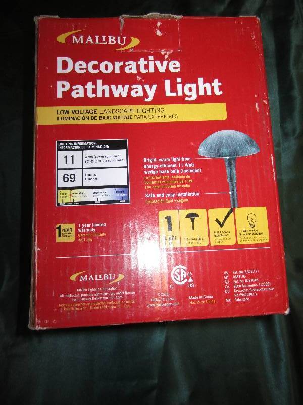 Malibu decorative pathway light ...
