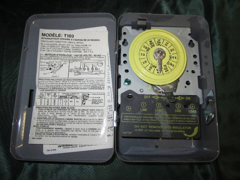 T100 Series 40 Amp 125-Volt DPST 24...