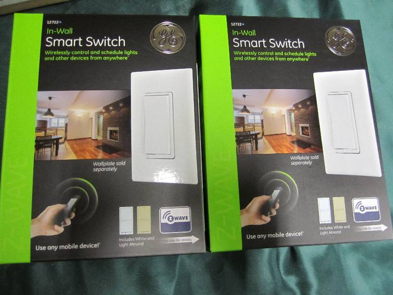 lot of 2 In-wall smart switch wirel...