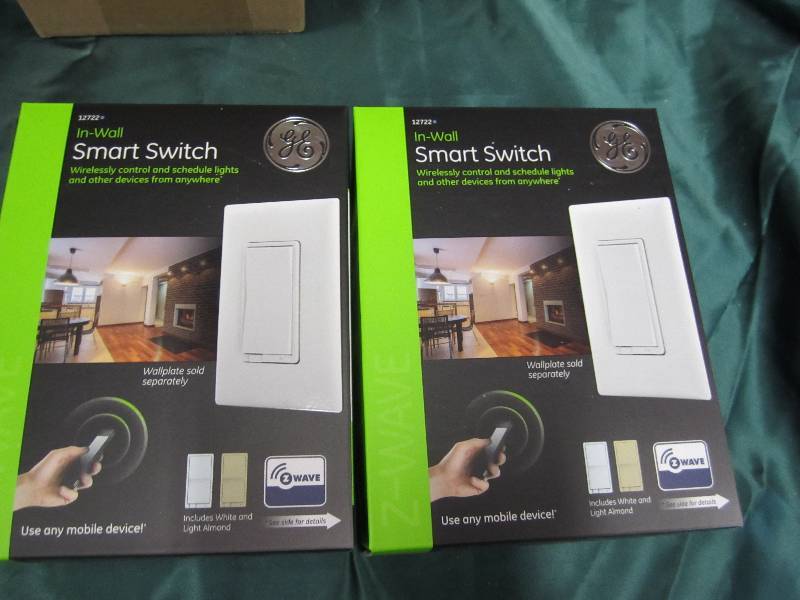 lot of 2 In-wall smart switch wirel...