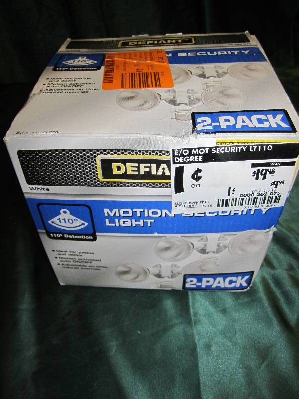 Defiant Motion security light 2-pac...