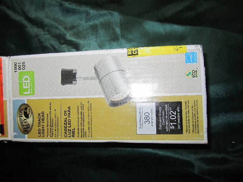 Brushed Nickel Dimmable LED Cylinde...