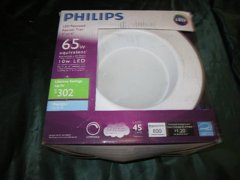 Pholips LED Recessed retrofic trim ...