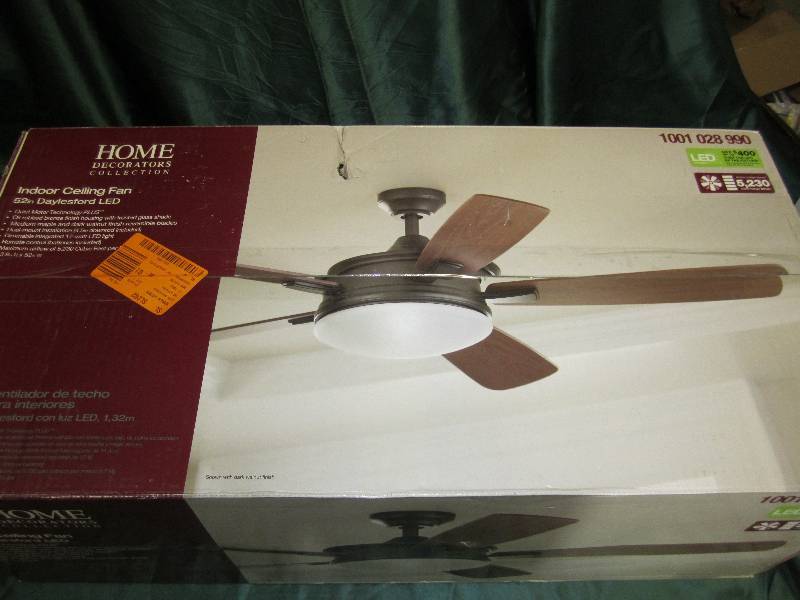 Daylesford 52 in. LED Indoor Oiled-...