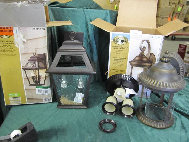 mixed lot of lighting fixtures all ...
