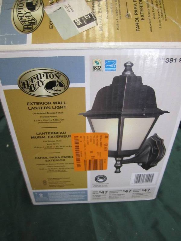 1-Light Oil Rubbed Bronze Outdoor D...