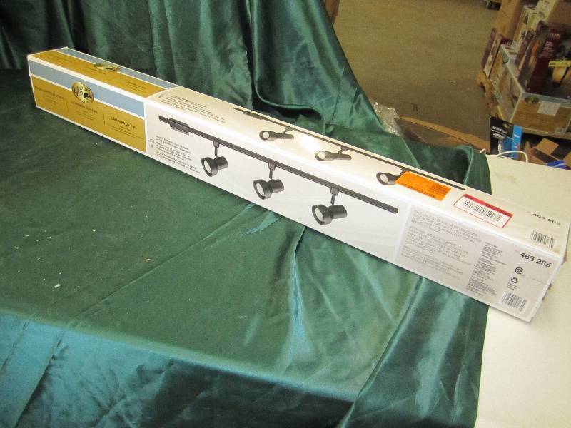 Linear 3-Light Black Track Lighting...