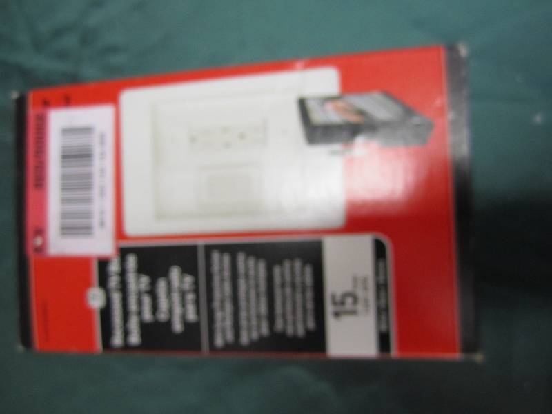 Recessed TV box seymour and Pass...