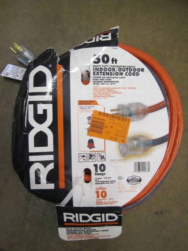 50 ft. 103 SJTW Extension Cord wit...