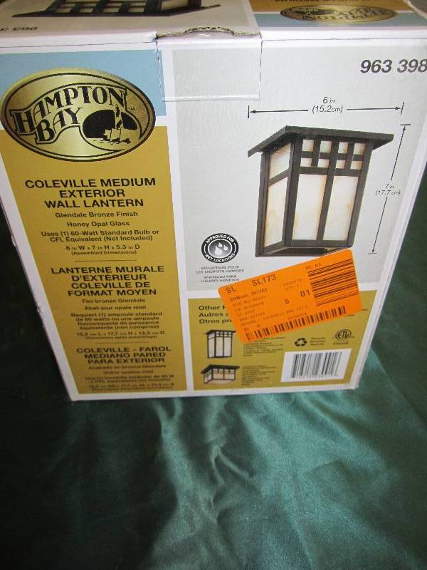 Hampton Bay colevillle medium exter...