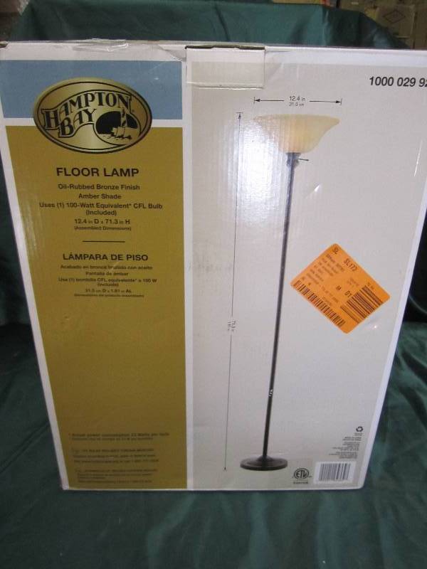 71.25 in. Oil-Rubbed Bronze Plastic...
