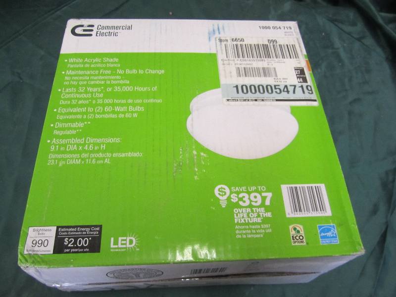 Commercail electric 9in ceiling l...