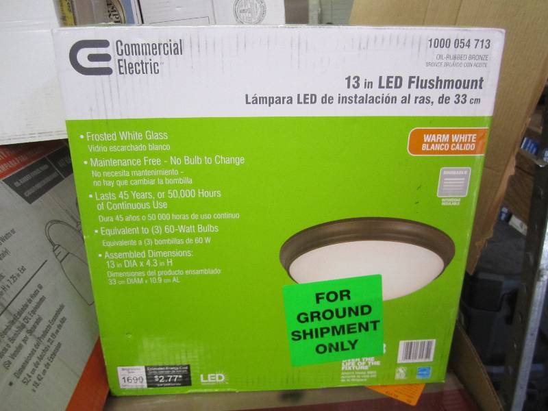 Commercial electric frosted white g...