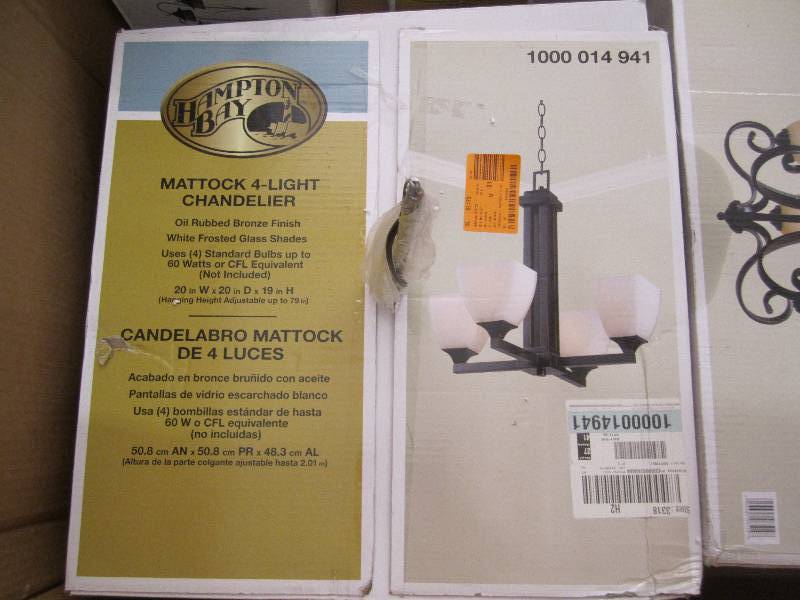 Mattock 4-Light Oil Rubbed Bronze C...