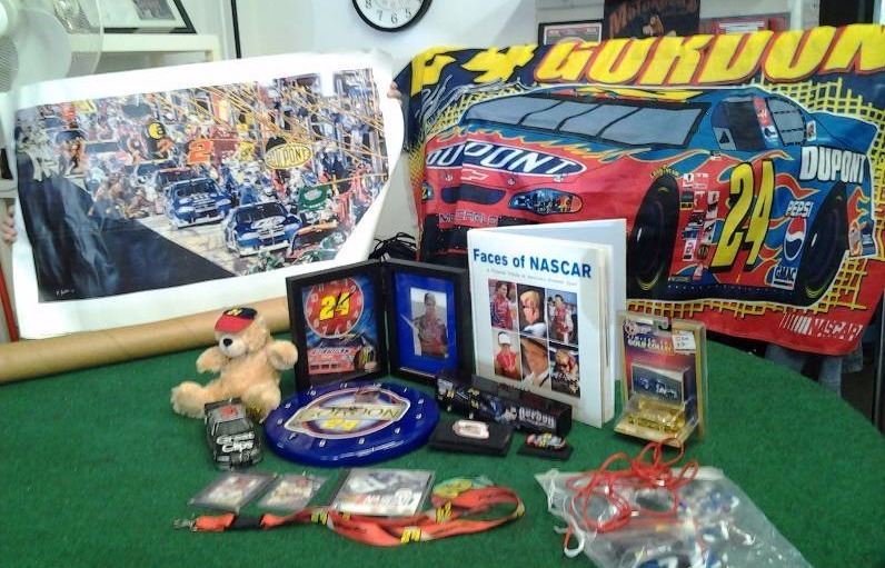 NASCAR Jeff Gordon Flag, Poster & Collectibles