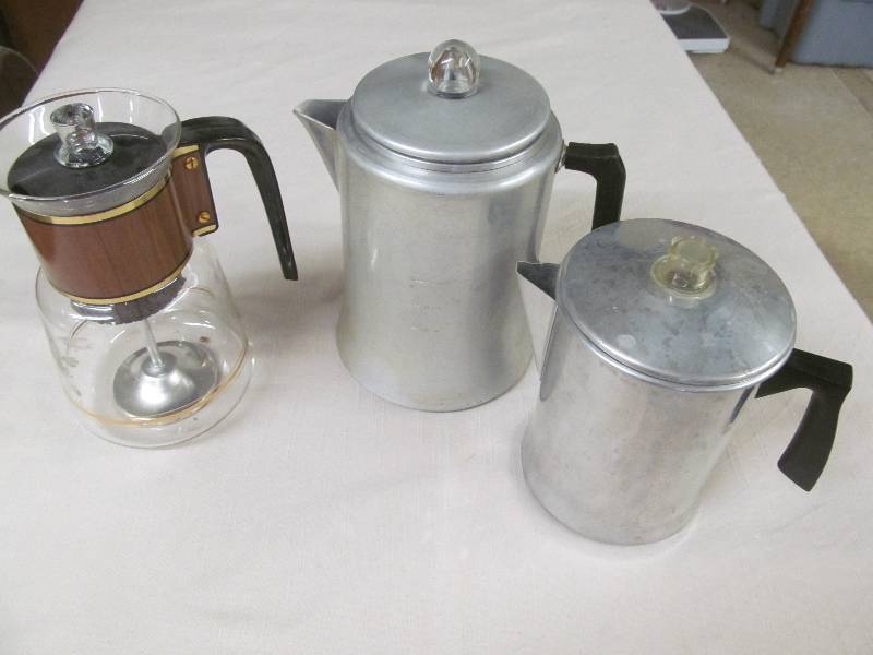 lot 4 image: Coffee Pots