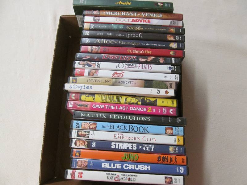 lot 11 image: DVDs