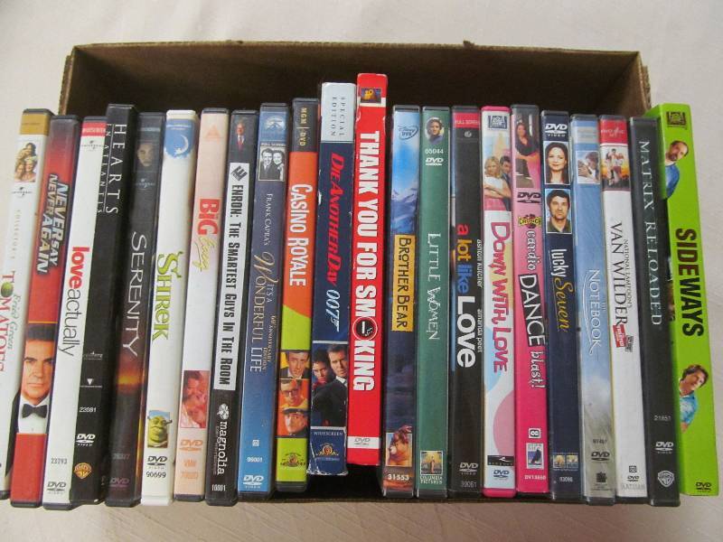lot 12 image: DVDs