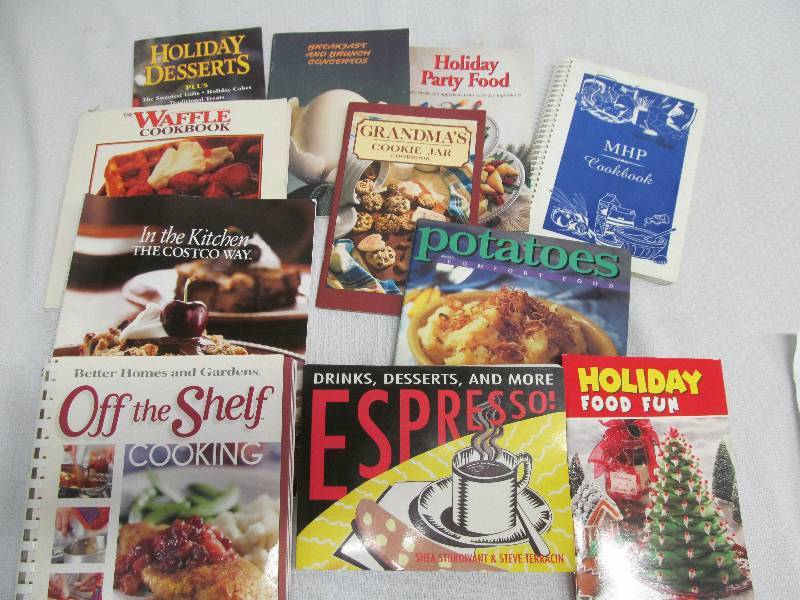 lot 63 image: cookbooks
