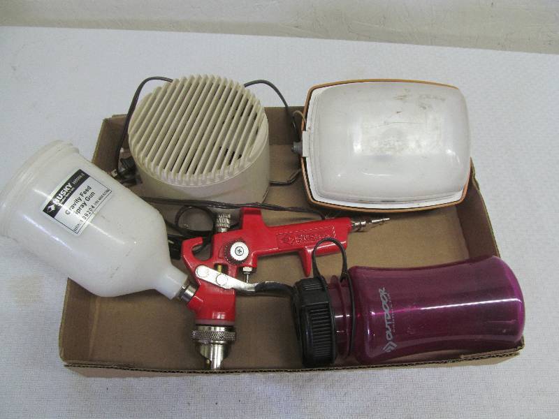 lot 76 image: Husky Gravity feed spray gun