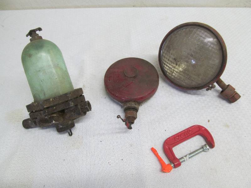 lot 82 image: vintage tractor parts