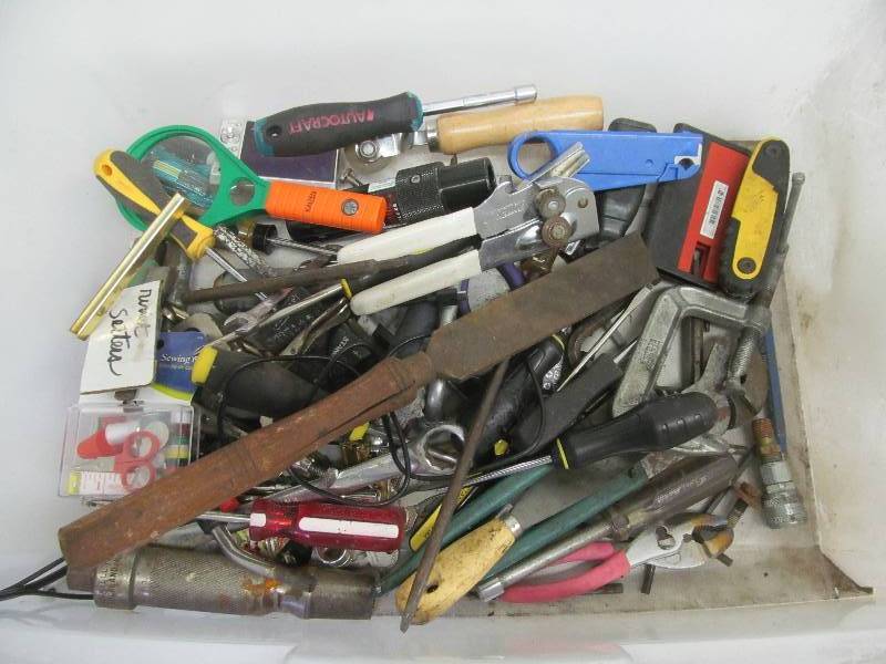 lot 110 image: hand tools