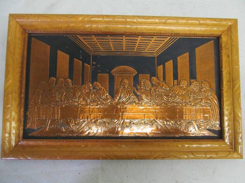 lot 144 image: Last supper picture