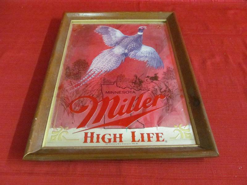 lot 156 image: Minnesota miller mirror pheasnt picture