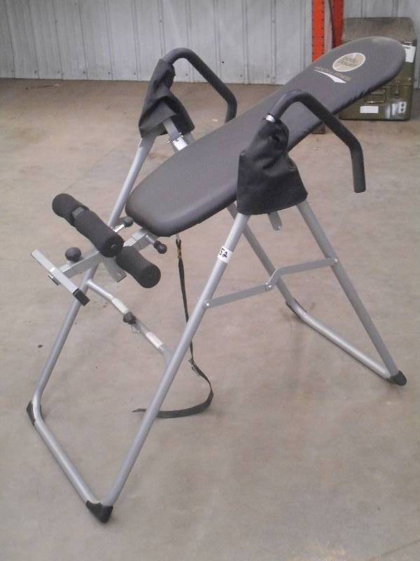 lot 52 image: Like New Body Power Inversion Table...