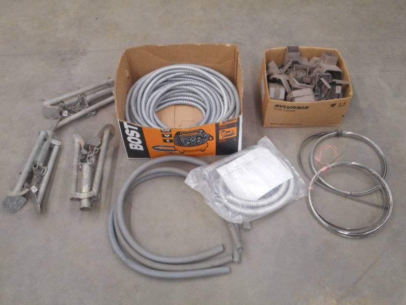 lot 72 image: Lot Of Assorted Conduit, Steel Str...