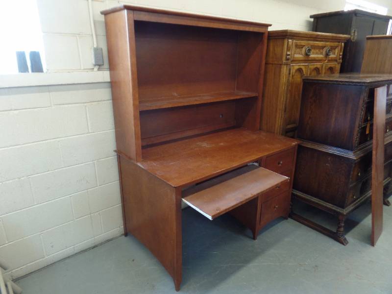 Computer Desk and Hutch