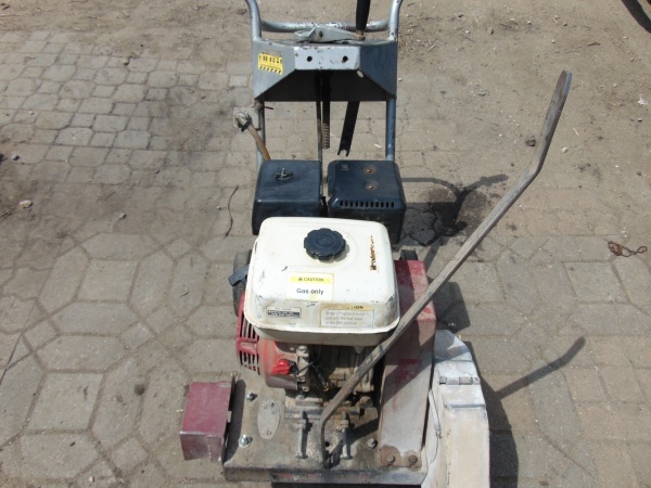 lot 103 image: Walk Behind Concrete Saw With Honda Engine