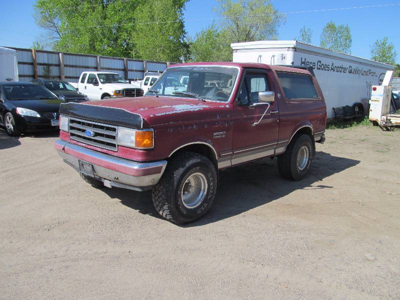 1991 Ford Bronco Silver Anniversary Edition