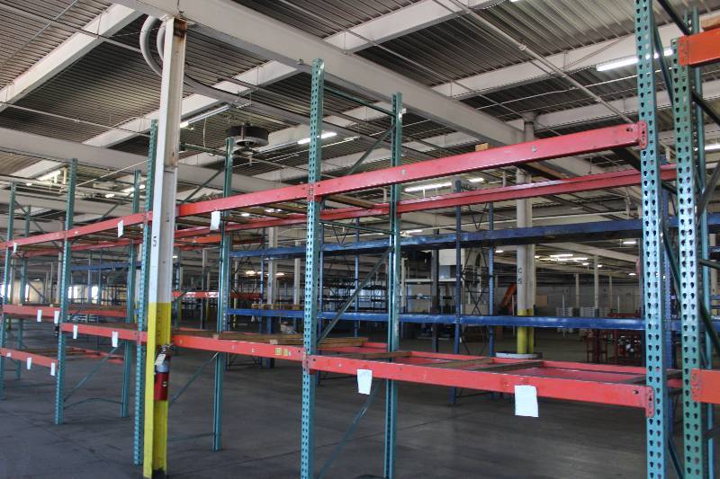 lot 17 image: Pallet Racking Including 8-Uprights 12x42x3 AND 26-Beams 8x4x2.50 AND 4-Beams 8x5x2.5