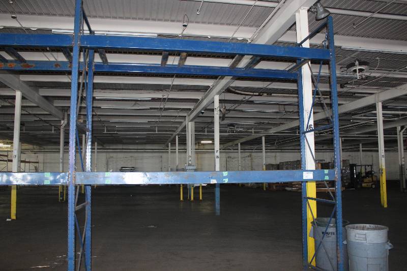 lot 28 image: Pallet Racking Including 6-Uprights 12x44x3 AND 16-Beams 11x6x2.5