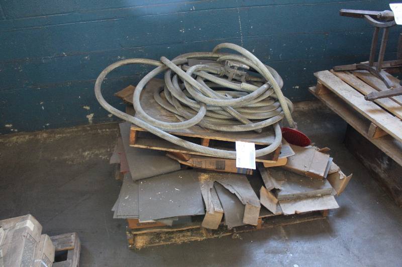 lot 79 image: Lot Including 2) Boxes of 18 12x12 Styrofoam Panels AND Flexible Tubing