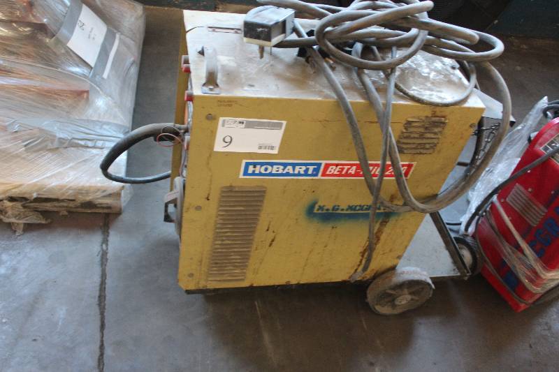 lot 9 image: Hobart Beta-Mig 200 Nema Class Mig Welder