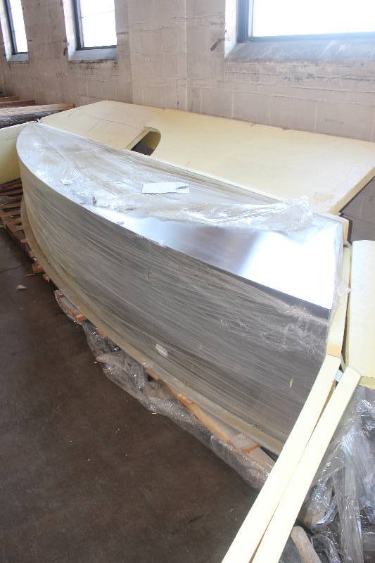 lot 113 image: Hagadone Stainless Steel Table