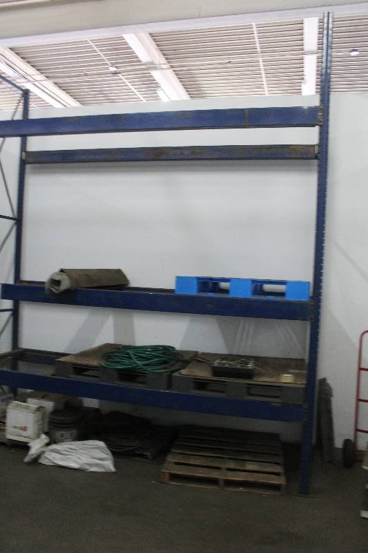 lot 203 image: Pallet Racking Including 6-Uprights 12x44x3 AND 14-Beams 11x6x2.5