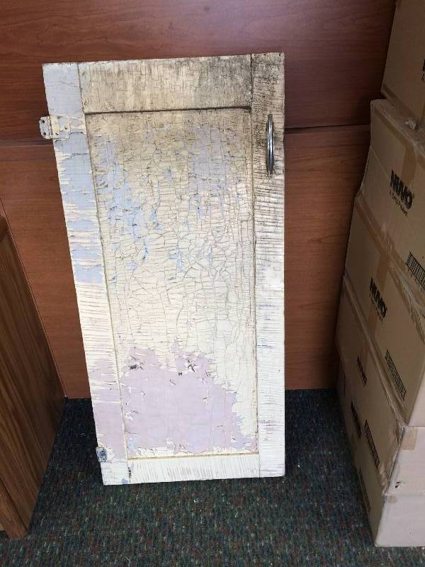 lot 46 image: Vintage Cupboard Door