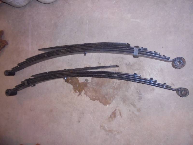 Pair - Leaf springs (new), F350, E350 1999-2004