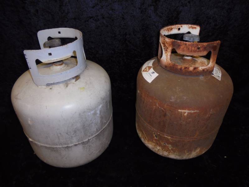 Lot - 2 Propane Tanks, 20lbs