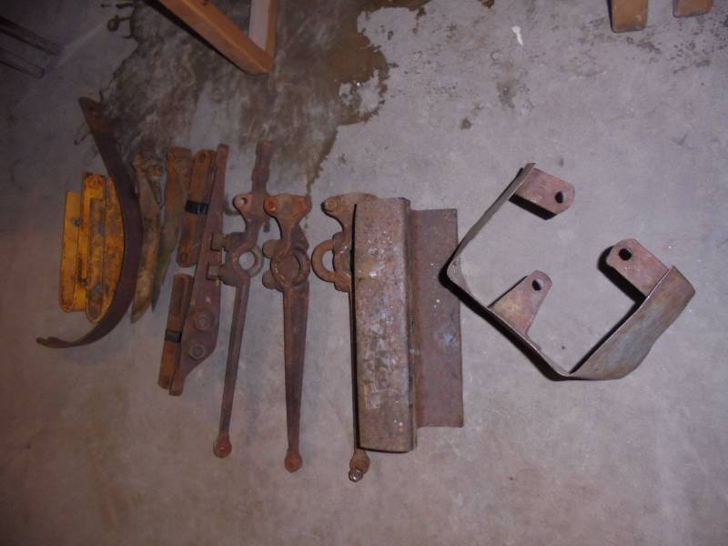 Lot - Cultivator & Tractor, Scrap Parts